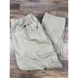 5.11 Tactical Series beige khaki‎ ripstop cargo utility pants 40x32 (36x30.5)